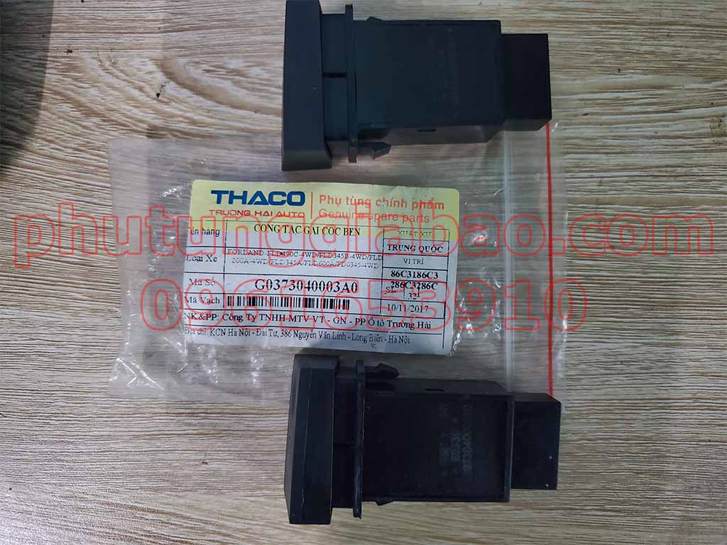 Công tắc gài cóc ben Thaco FLD490C, FLD345B, FLD200A, FLD345A, FLD600A, FD0345 G0373040003A