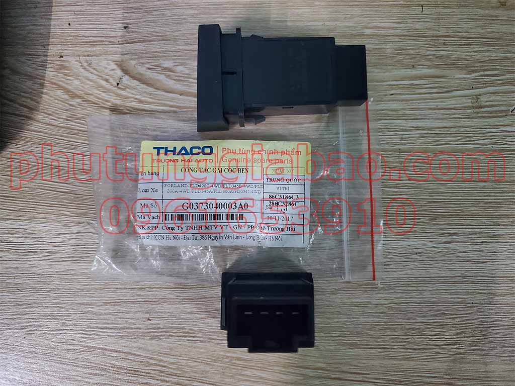 Công tắc gài cóc ben Thaco FLD490C, FLD345B, FLD200A, FLD345A, FLD600A, FD0345 G0373040003A