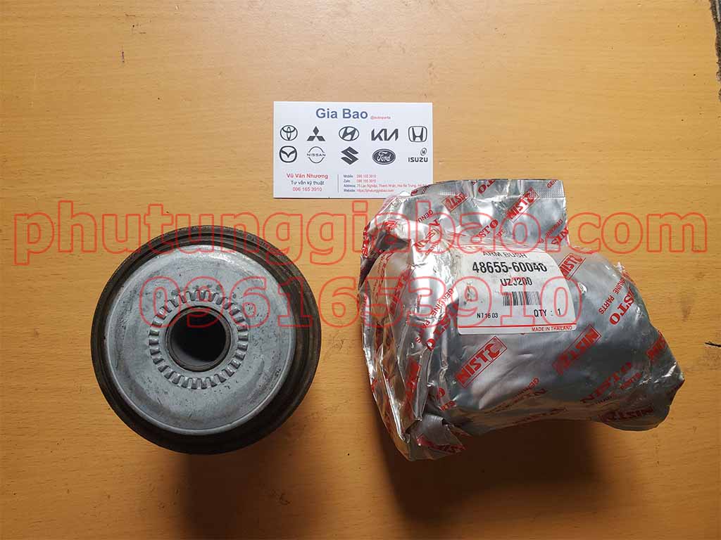 Cao su càng A to Toyota Land Cruiser Prado 2004-2009 4865460030, CVT34, GV0469, T24GR21W